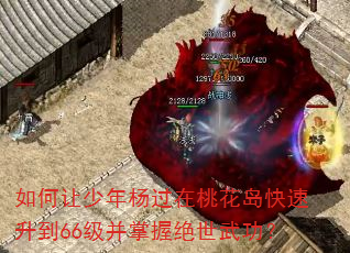 如何让少年杨过在桃花岛快速升到66级并掌握绝世武功? 如何让少年杨过在桃花岛快速升到66级并掌握绝世武功?