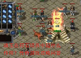 魂玉在符石培养中起什么作用?传奇游戏攻略问答 魂玉在符石培养中起什么作用?传奇游戏攻略问答